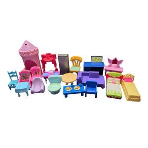 Large Lot Doll House Furniture Bundle